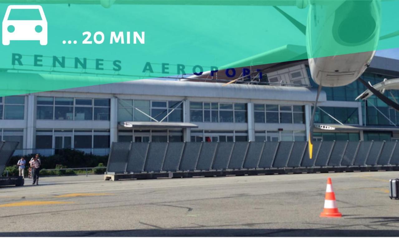Appartement T2 - Proche Gare - Bord De Vilaine Rennes Kültér fotó